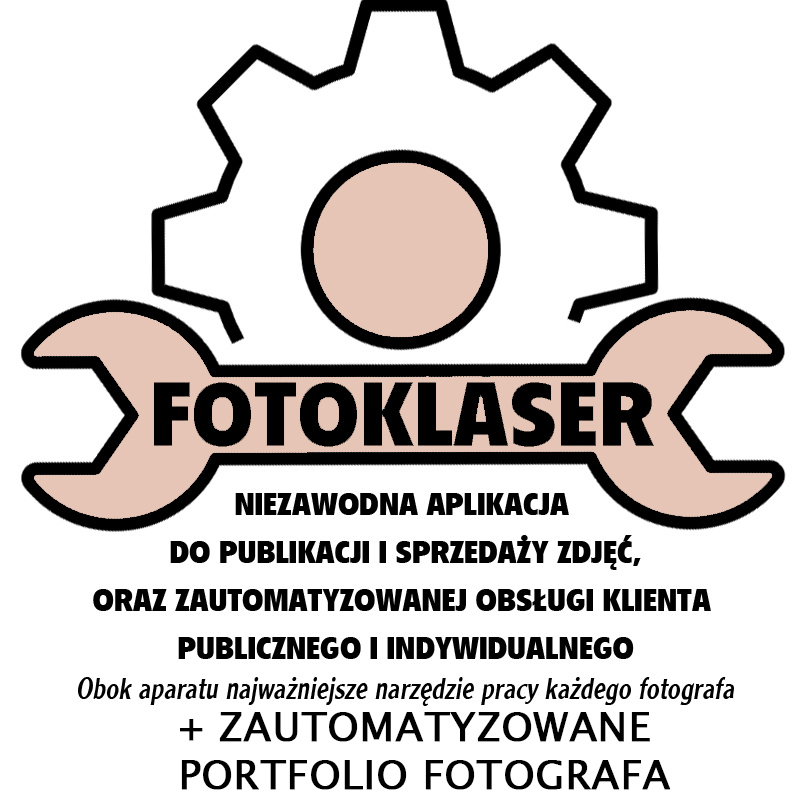 Fotoklaser dla Fotografów - aplikacja do sprzedaży zdjęć, obsługi klienta oraz portfolio fotografa- roczna dzierżawa